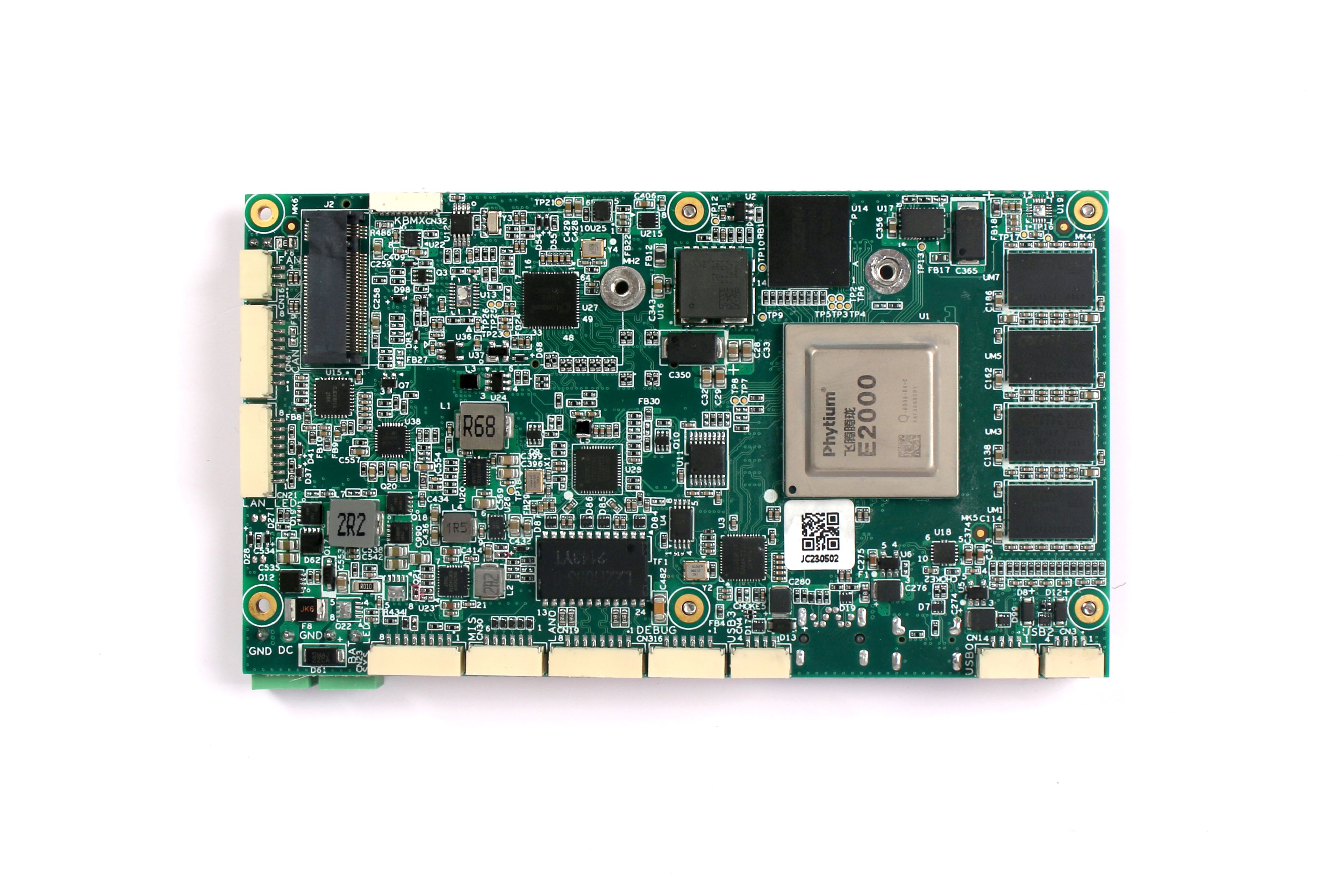 JC-1212飛騰E2000四核筆記本板